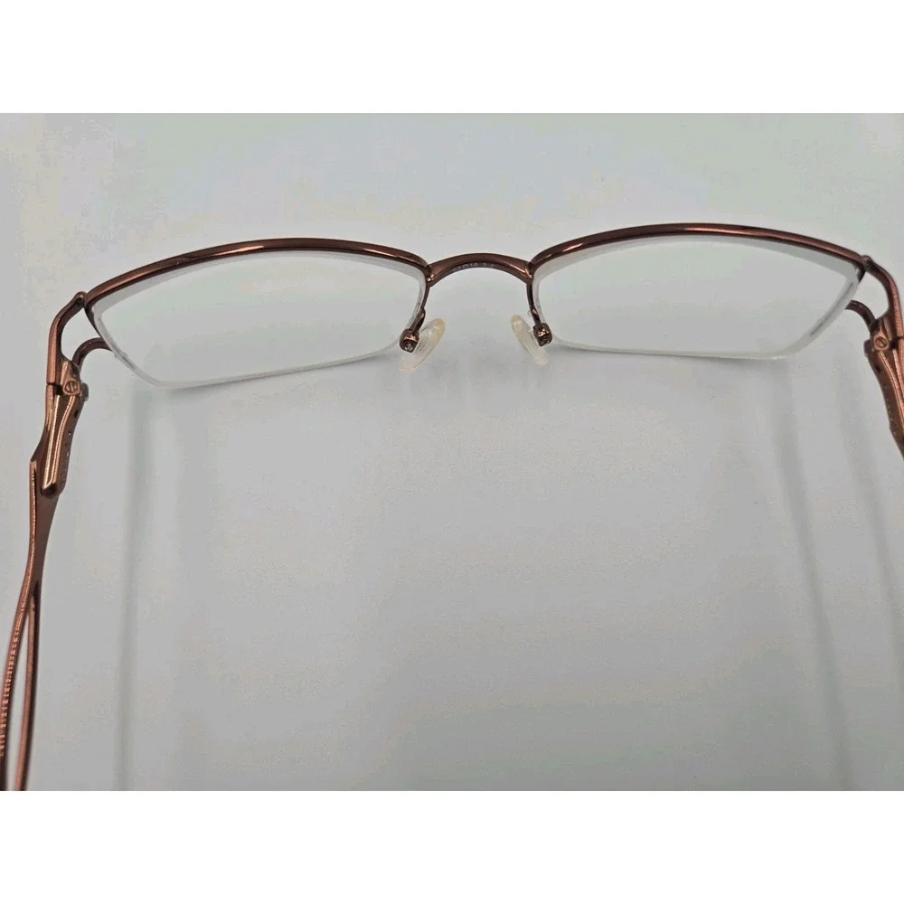 Emozioni by Safilo Eyeglasses Frames Only EM4363 FV8 Rectangle 53-18 130 Italy